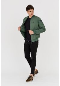 Aeronautica Militare - AERONAUTICA MILITARE Męska zielona bomberka, Rozmiar 50. Kolor: zielony #9