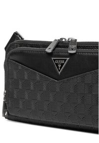 Guess Saszetka HMSIDE P5114 Czarny. Kolor: czarny. Materiał: skóra #5