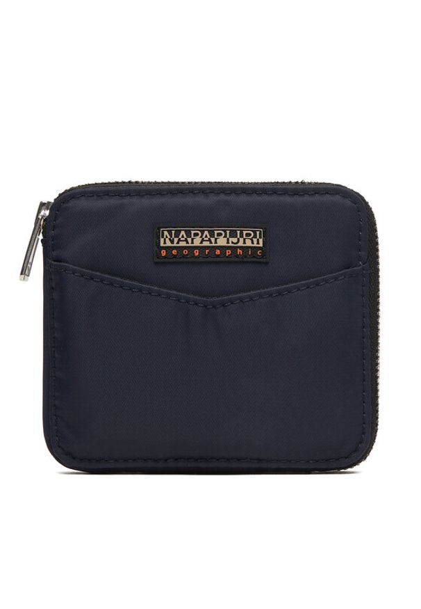 Napapijri Portfel F- Olina NP0A4HFM1761 Granatowy. Kolor: niebieski. Materiał: materiał