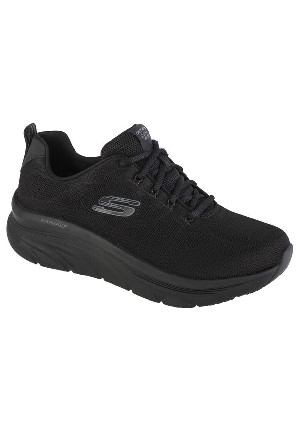 skechers - Buty Kobieta Skechers D' Lux Walker Get Oasis czarny. Zapięcie: sznurówki. Kolor: czarny. Materiał: materiał, syntetyk. Szerokość cholewki: normalna. Model: Skechers Sport. Sport: turystyka piesza