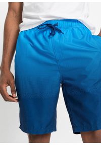 bonprix - Szorty kąpielowe męskie. Okazja: na plażę. Kolor: niebieski #3