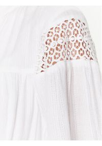 Bruuns Bazaar Sukienka codzienna Leora BBW3156 Biały Regular Fit. Okazja: na co dzień. Kolor: biały. Materiał: wiskoza. Typ sukienki: proste. Styl: casual #4