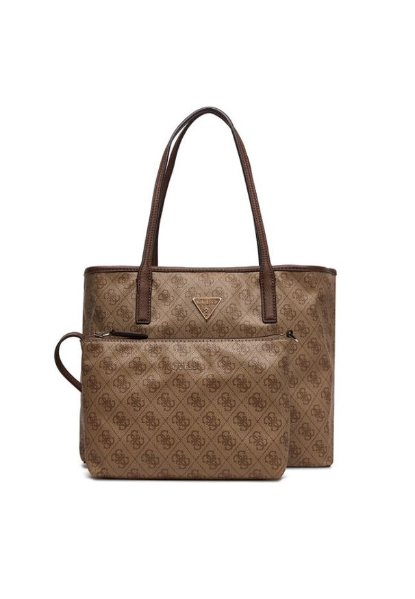 Guess Torebka Victtoria HWESG9 51428 Brązowy. Kolor: brązowy. Materiał: skórzane