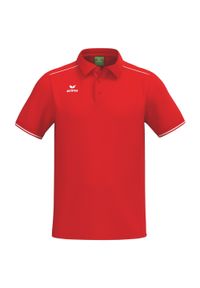 ERIMA - Polo Erima CMPT. Typ kołnierza: polo. Kolor: czerwony, biały, wielokolorowy. Materiał: tkanina. Sport: fitness, piłka nożna