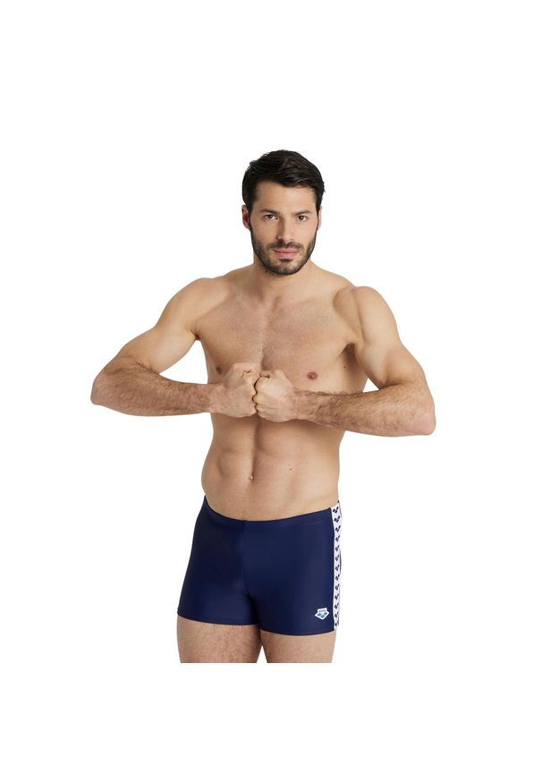 Kąpielówki męskie Arena Icons Swim Short Solid. Kolor: niebieski