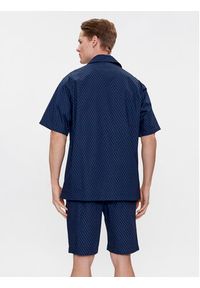Polo Ralph Lauren Piżama 714899503011 Granatowy Regular Fit. Kolor: niebieski. Materiał: bawełna
