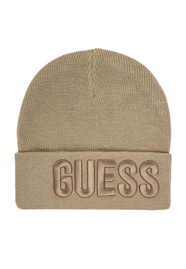 Czapka Guess. Kolor: beżowy