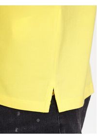 Karl Lagerfeld - KARL LAGERFELD Polo 745022 532221 Żółty Regular Fit. Typ kołnierza: polo. Kolor: żółty. Materiał: bawełna #4
