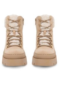 DeeZee Trzewiki Queenie WS6151-03 Beżowy. Kolor: beżowy. Materiał: skóra #7