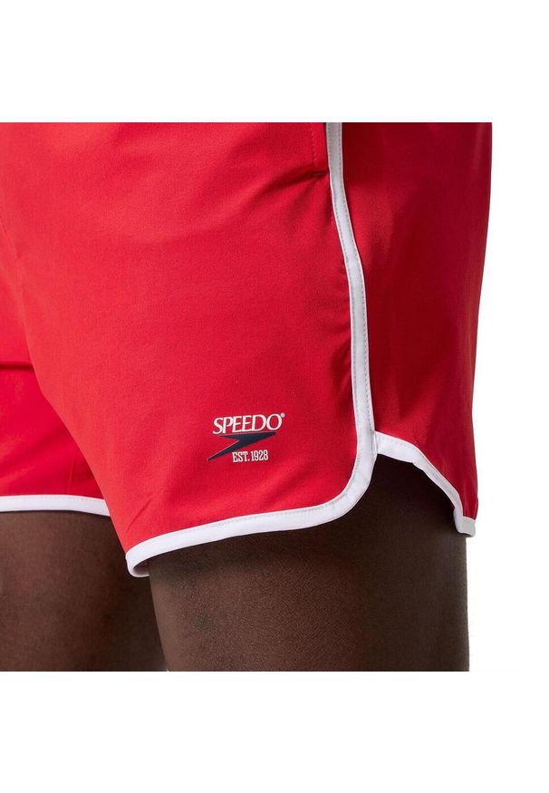 Spodenki szorty plażowe na basen męskie Speedo Logo Volley. Kolor: czerwony