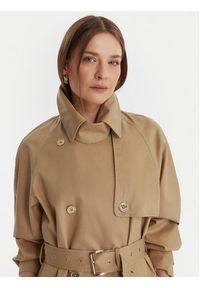 MICHAEL Michael Kors Trencz MR620FLKQH Beżowy Oversize. Kolor: beżowy. Materiał: bawełna #2