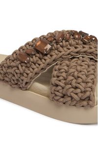 Inuikii Klapki Woven Stones 1004.003.0073 Beżowy jasny. Kolor: beżowy. Materiał: materiał #3