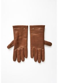 Max Mara Accessori - Rękawiczki damskie skórzane Spalato MAX MARA ACCESSORI. Materiał: skóra #1