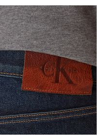 Calvin Klein Jeans Jeansy LV04RD700G Granatowy Tapered Fit. Kolor: niebieski #4