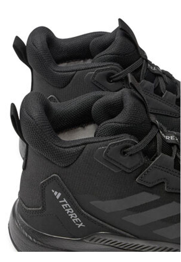 Adidas - adidas Trekkingi Terrex Anylander Mid Rain.Rdy ID3473 Czarny. Kolor: czarny. Materiał: materiał, mesh