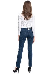 Lee - DAMSKIE SPODNIE JEANSOWE LEE Marion Straight DARK JONI L301PHWV #8