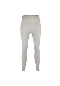 BESHAPED - Legginsy fitness damskie Beshaped Lift Me Up z kieszeniami. Kolor: szary. Materiał: nylon. Sport: fitness