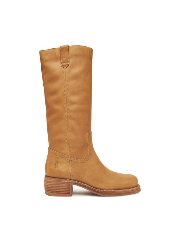 Kozaki Nokwol. Kolor: brązowy