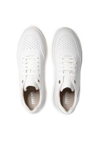 Geox Sneakersy D Rubidia C D15APC 00085 C1000 Biały. Kolor: biały. Materiał: skóra #8