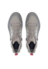ecco - ECCO Trekkingi Ult-Trn W 82425361029 Szary. Kolor: szary. Materiał: skóra, nubuk #6