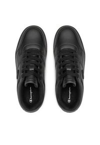 Champion Sneakersy Rebound Low S21905-CHA-KK006 Czarny. Kolor: czarny. Materiał: skóra