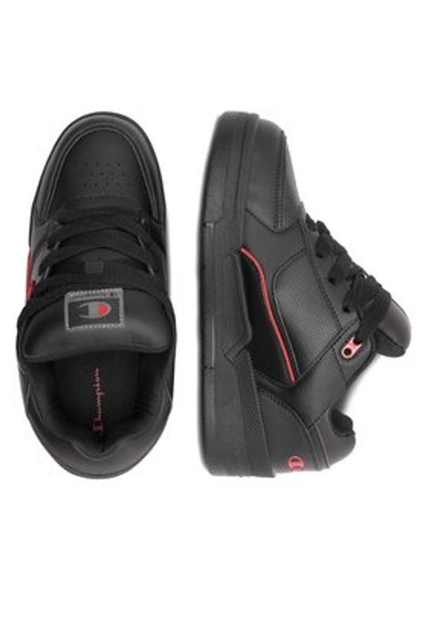 Champion Sneakersy Rebound Heritage Skate S32865-KK001 Czarny. Kolor: czarny. Materiał: skóra. Sport: skateboard