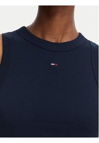 Tommy Jeans Sukienka letnia DW0DW22593 Granatowy Regular Fit. Kolor: niebieski. Materiał: bawełna. Sezon: lato #3