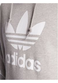 Adidas - adidas Bluza adicolor Classics Trefoil Hoodie IA4884 Szary Regular Fit. Kolor: szary. Materiał: bawełna #3