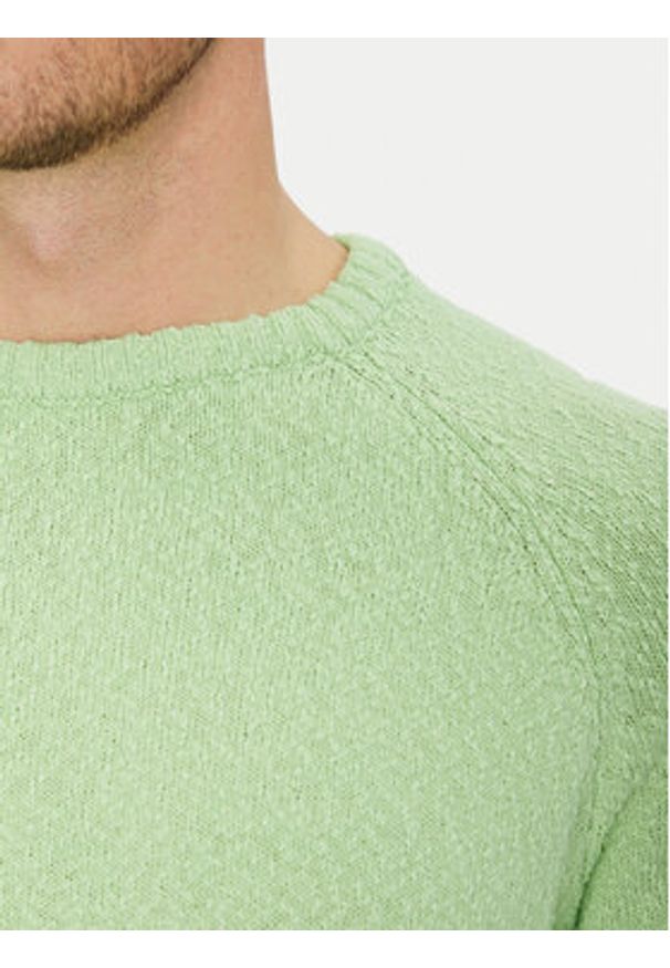 Blend Sweter 20717701 Zielony Regular Fit. Kolor: zielony. Materiał: bawełna