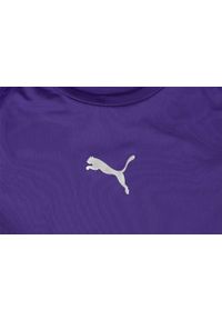 Koszulka termoaktywna sportowa męska Puma LIGA Baselayer. Kolor: fioletowy. Sport: piłka nożna #2