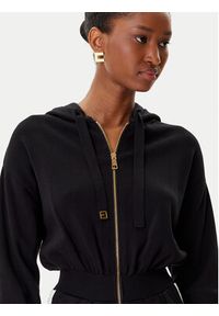 Elisabetta Franchi Kombinezon KT-61S-56E2-V620 Czarny Regular Fit. Kolor: czarny. Materiał: wiskoza #3