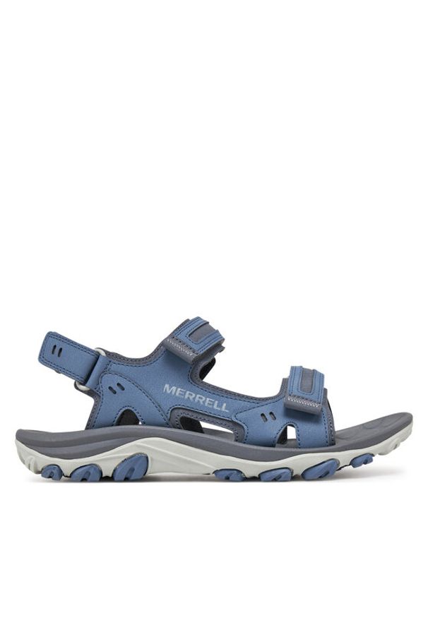 Merrell Sandały Maipo Explorer Aerosport J038037 Granatowy. Kolor: niebieski. Materiał: materiał