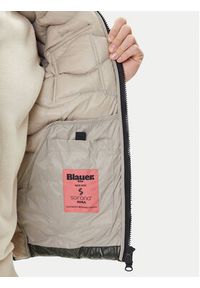 Blauer Kurtka przejściowa 25WBLUC02080 Zielony Regular Fit. Kolor: zielony. Materiał: syntetyk #3