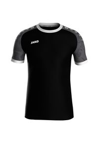 Jersey Jako Iconic. Kolor: szary, czarny, brązowy, wielokolorowy. Materiał: jersey. Sport: fitness, piłka nożna #1