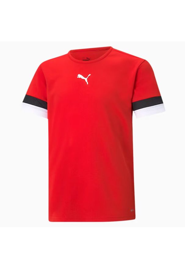 Puma - Męska Koszulka TeamRISE. Kolor: czerwony