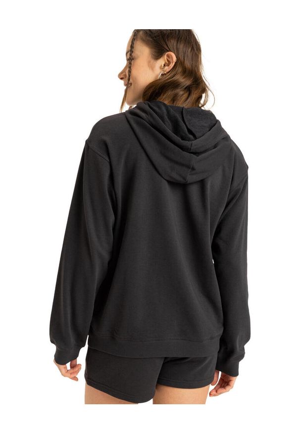 Roxy - Bluza z kapturem dla Kobiety SURF STOKED. Typ kołnierza: kaptur. Kolor: czarny. Materiał: materiał, poliester, bawełna. Sezon: zima