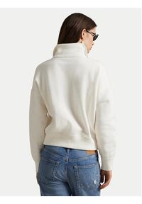 Polo Ralph Lauren Bluza 211971753002 Biały Relaxed Fit. Typ kołnierza: polo. Kolor: biały. Materiał: bawełna #4