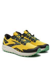 Brooks Buty do biegania Divide 4 110405 1D 752 Żółty. Kolor: żółty. Materiał: materiał #5