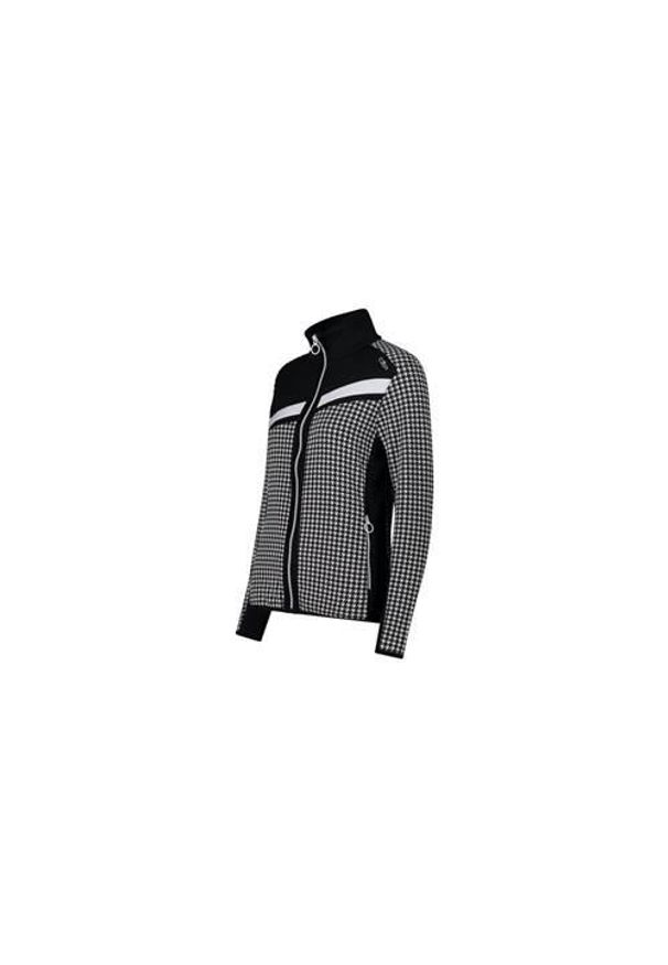 Bluza treningowa damska CMP 33E036627ZP. Kolor: czarny, wielokolorowy