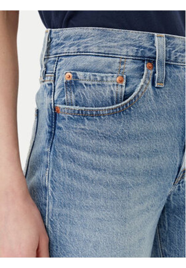 Levi's® Szorty jeansowe A9296-0001 Niebieski Regular Fit. Kolor: niebieski. Materiał: bawełna