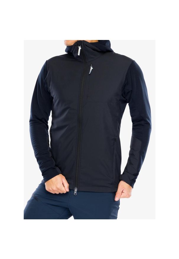 Kurtka polarowa męska Houdini Moonwalk Houdi. Kolor: czarny. Materiał: polar. Sport: turystyka piesza