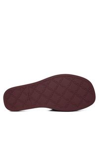 MICHAEL Michael Kors Klapki 40F5SKFA3S Bordowy. Kolor: czerwony. Materiał: skóra #3