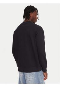 Quiksilver Bluza Dna EQYFT05120 Czarny Oversize. Kolor: czarny. Materiał: bawełna #3