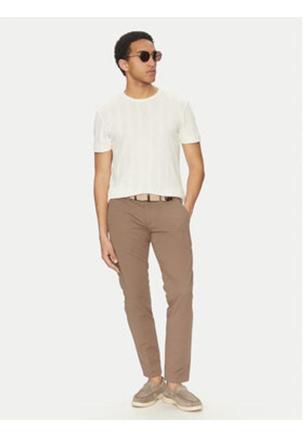 Marciano Guess T-Shirt 5GHI06 6321A Écru Regular Fit. Materiał: bawełna