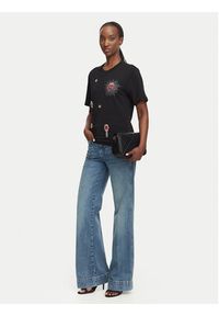 Liu Jo T-Shirt WF6324 J0088 Czarny Regular Fit. Kolor: czarny. Materiał: bawełna #5
