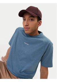 Nautica T-Shirt NCC04498 Niebieski Regular Fit. Kolor: niebieski. Materiał: bawełna #4