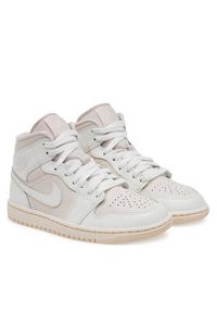 Nike Sneakersy Wmns Air Jordan 1 Mid BQ6472 201 Beżowy. Kolor: beżowy. Materiał: skóra. Model: Nike Air Jordan