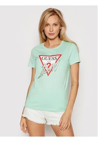 T-Shirt Guess. Kolor: zielony