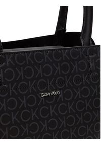 Calvin Klein Torebka Ck Business Medium Tote_Mono K60K612575 Czarny. Kolor: czarny. Materiał: skórzane #5