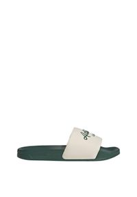 Adidas - adilette Shower Slides. Kolor: biały, wielokolorowy, zielony